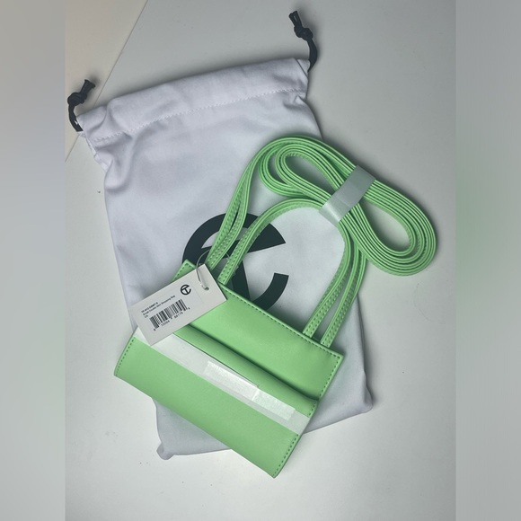 TELFAR Small Shopping Bag-Double Mint. Authentic. New With Tag. Only One Left! - Picture 3 of 5
